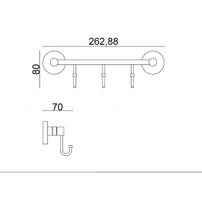 D10-009 - DİLEK 3LÜ ASKILIK