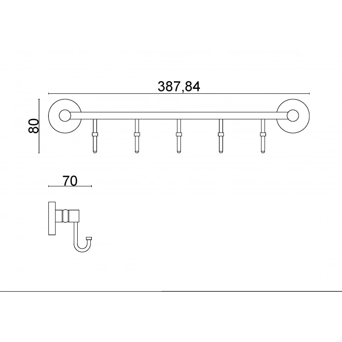 D10-011 - DİLEK 5Lİ ASKILIK
