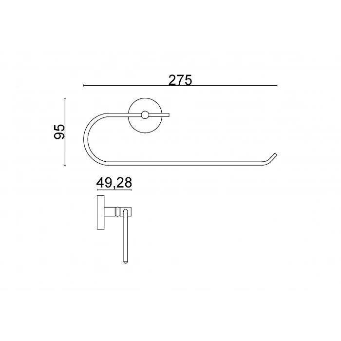 D10-027 - PORTE-SERVIETTES EN PAPIER