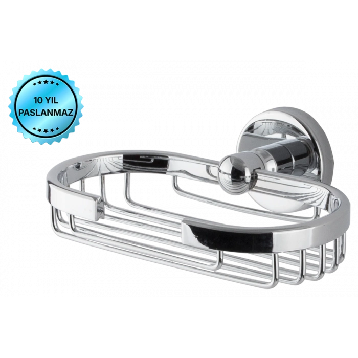 D10-031 Dilek Montajlı Tel Sabunluk Oval