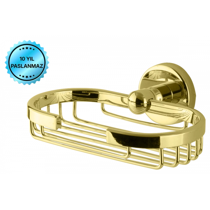 D10-031 Dilek Montajlı Tel Sabunluk Oval