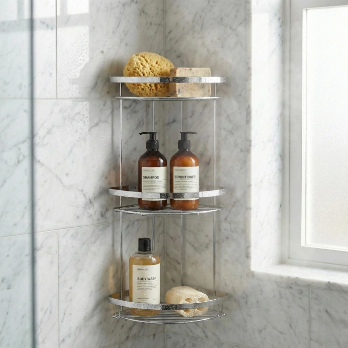 P10-003 Zerrin Üçlü Süngerlik 304 Paslanmaz