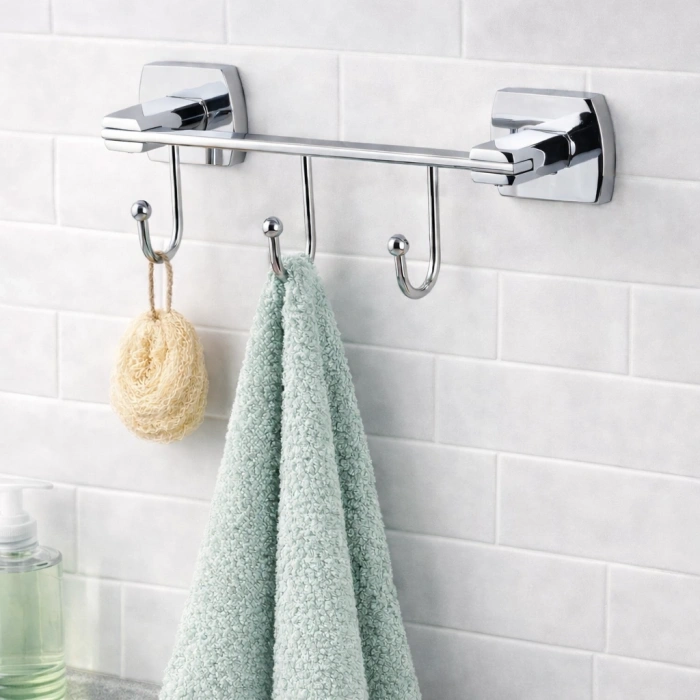 MLN10-012 - PAQUET DE 3 CINTRES CHROME