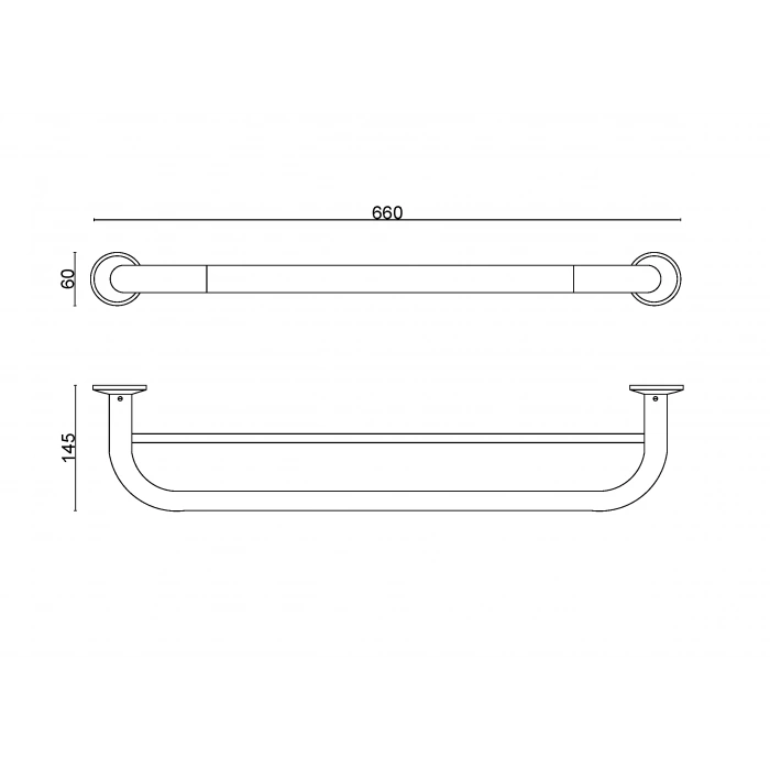 30-091 İkili Uzun Havluluk 60 CM