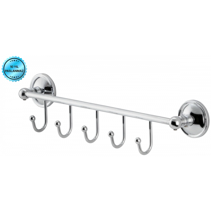 40-031 Çıkmalı Kanca Askılık Beşli