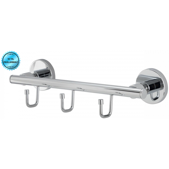 FL10-009 - PAQUET DE 3 CINTRES CHROME