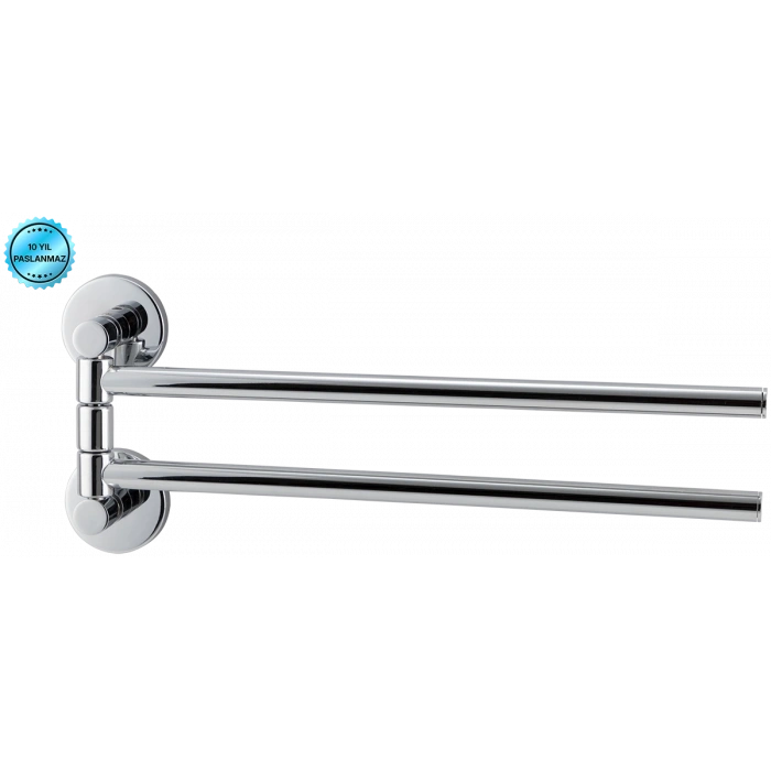 FL10-023 - İKİLİ DÖNER HAVLULUK KROM
