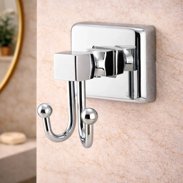 KU10-054 - 2 Lİ BORNOZLUK KROM