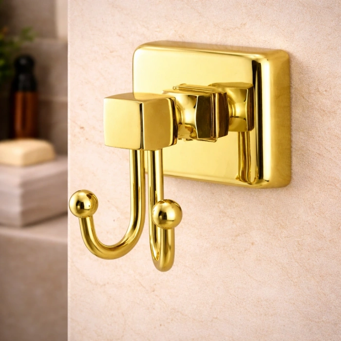 KU10-054 - 2 Lİ BORNOZLUK KROM