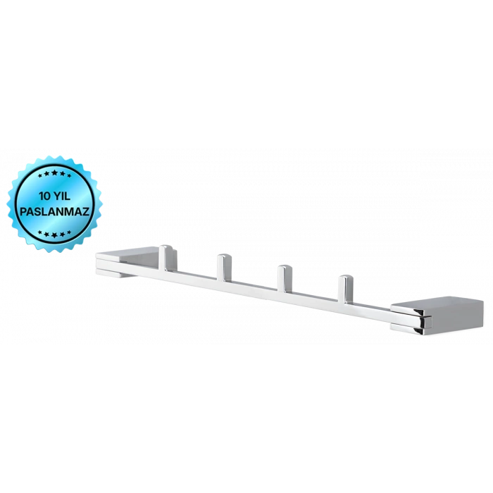 TS10-010 - PAQUET DE 4 CINTRES CHROME