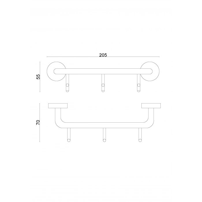 ES10-013 Eser Üçlü Askılık