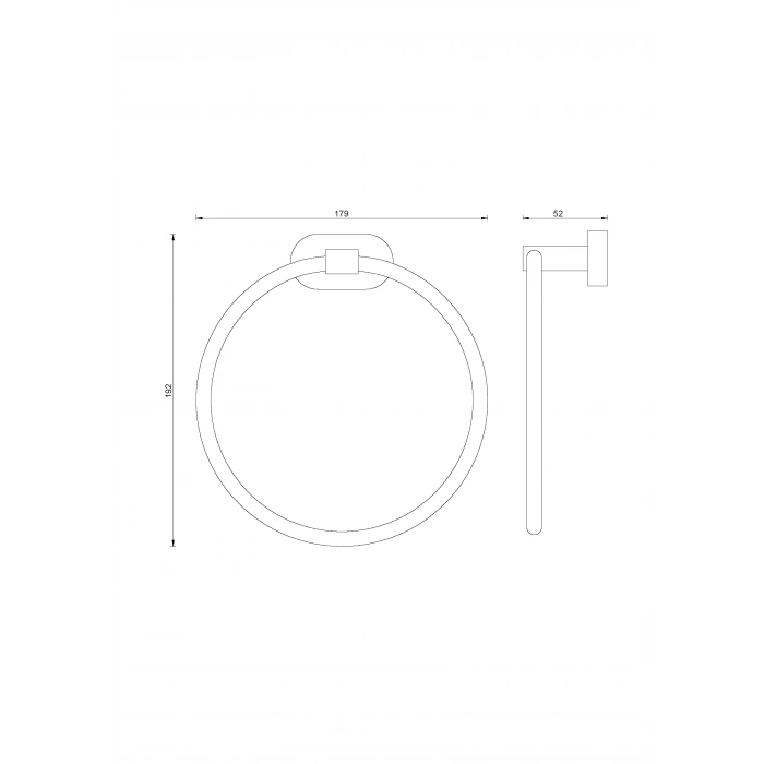 ZR10-013 Zirve Yuvarlak Havluluk