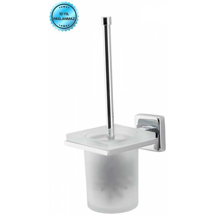 KU10-018 - MONTAJLI KLOZET FIRÇASI KROM
