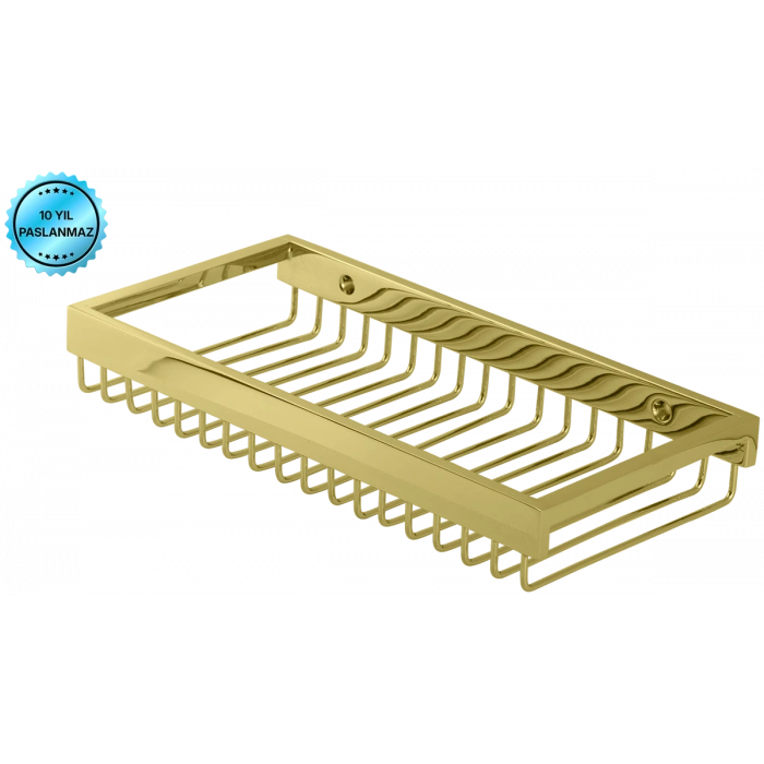 KU10-033 - LAMA SERİSİ ŞAMPUANLIK TEKLİ KROM 12X25