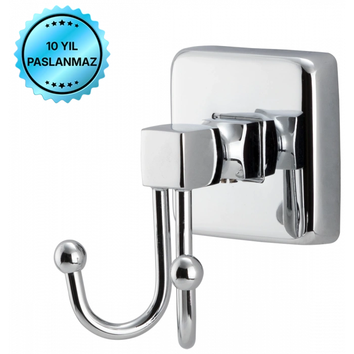 KU10-054 - 2 Lİ BORNOZLUK KROM