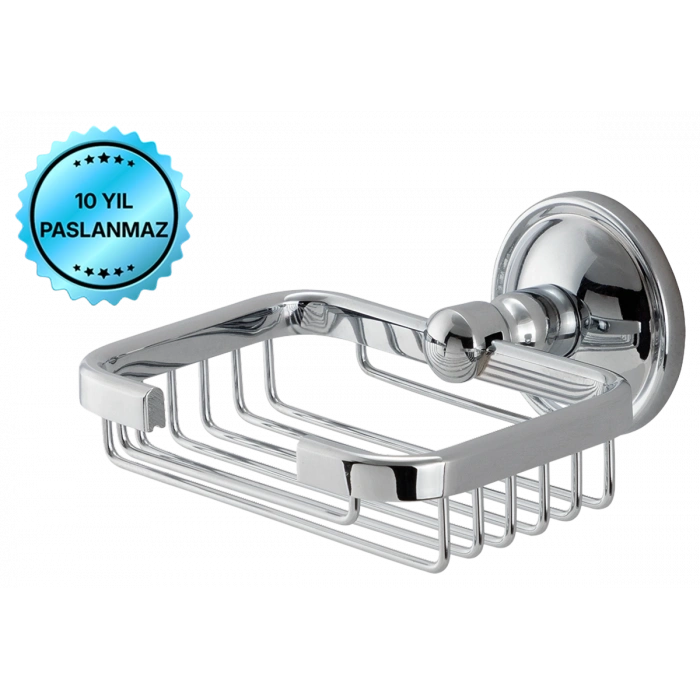 25-010 - KUTUP KARE SABUNLUK ROZETLİ 8X12