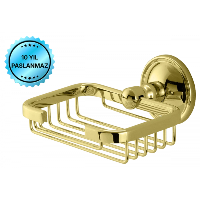 25-010 - KUTUP KARE SABUNLUK ROZETLİ 8X12