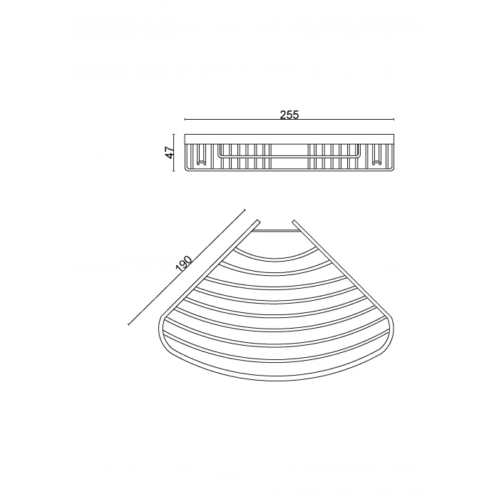 25-111 - DESTİNA TEKLİ SÜNGERLİK 19*19 CM KROM