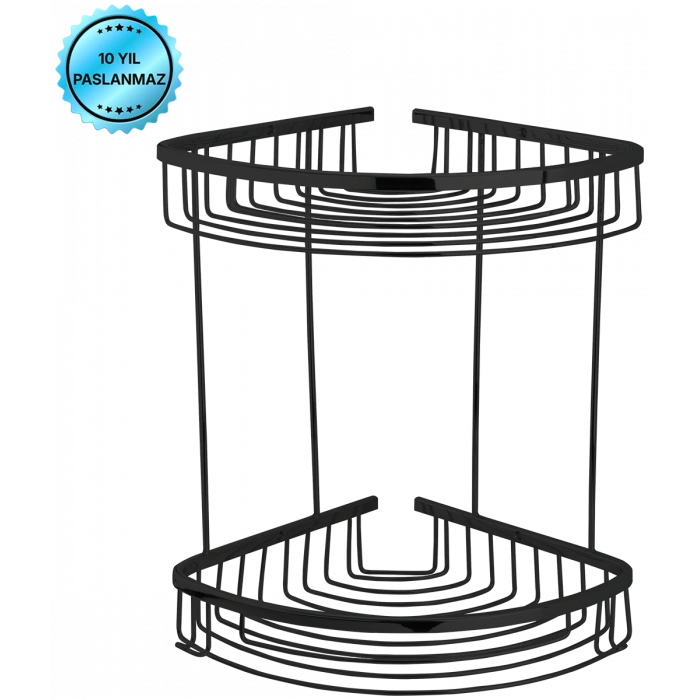 25-112 - DESTINA DOUBLE PORTE-ÉPONGE 19 * 19 CM CHROME
