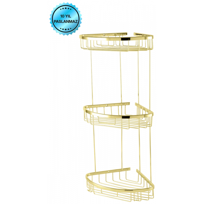 25-164 - ZERRIN TRIPLE OVALE PORTE-ÉPONGE 18 * 18CM SPÉCIAL LAMA