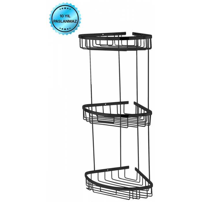 25-164 - ZERRIN TRIPLE OVALE PORTE-ÉPONGE 18 * 18CM SPÉCIAL LAMA