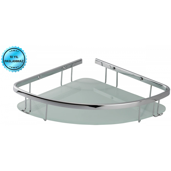 25-171 - KARMİNA CAMLI OVAL SÜNGERLİK TEKLİ 18*18