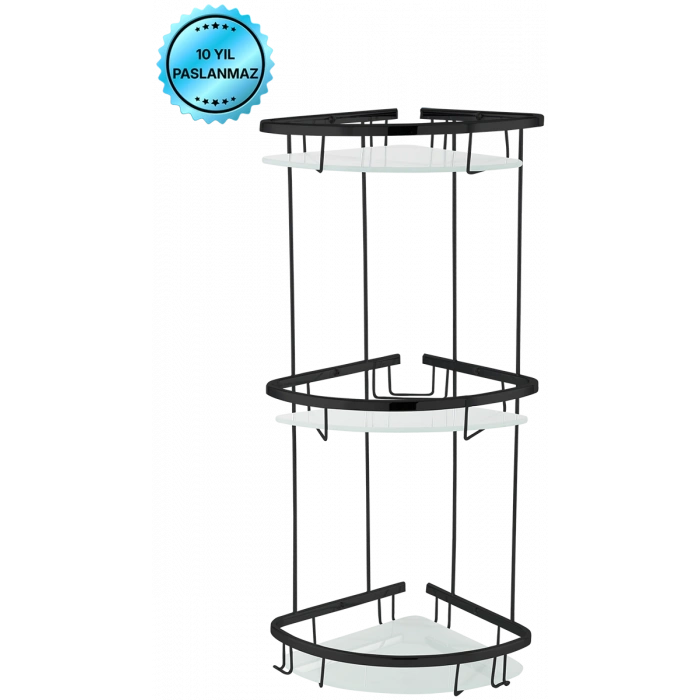 25-173 - KARMİNA CAMLI OVAL SÜNGERLİK ÜÇLÜ 18*18