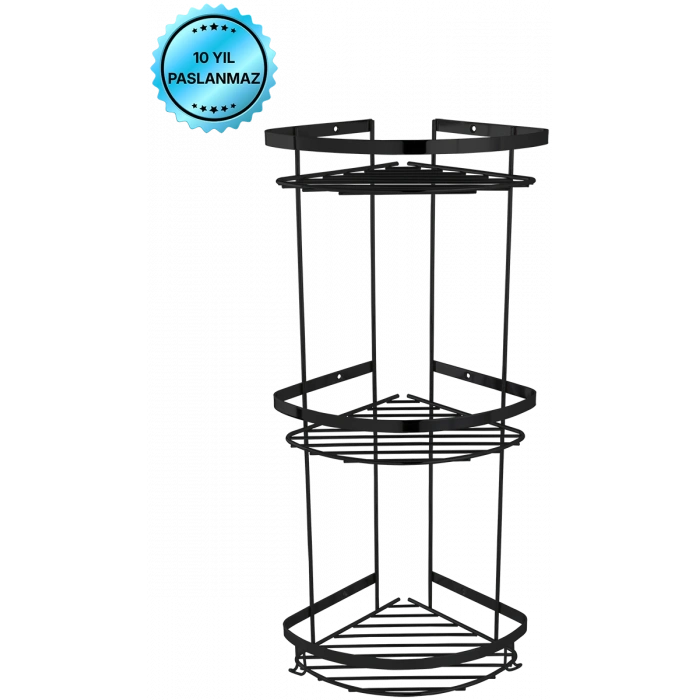 P10-003 Zerrin Üçlü Süngerlik 304 Paslanmaz