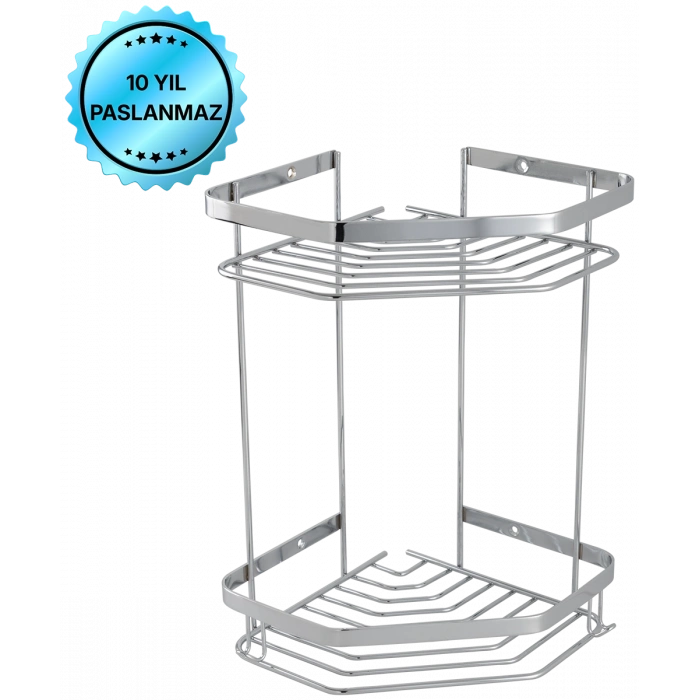 P10-020 Erpa İkili Süngerlik 304 Paslanmaz