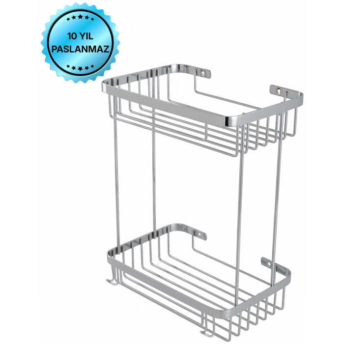 P10-029 Taci İkili Süngerlik 304 Paslanmaz