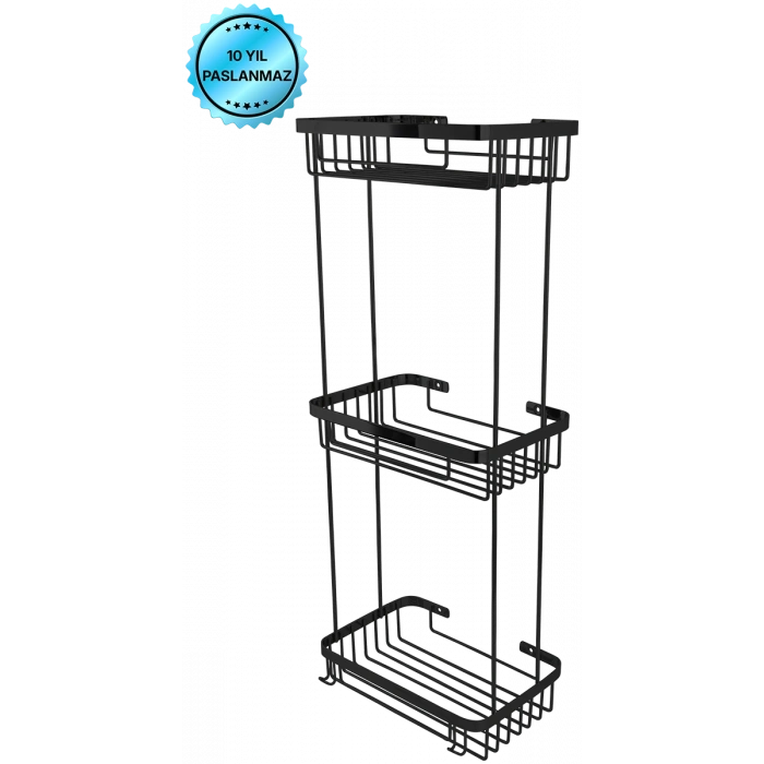 P10-030 Taci Üçlü Süngerlik 304 Paslanmaz