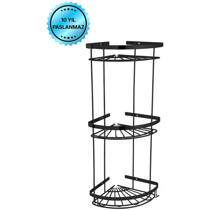 P10-042 Zirve Üçlü Süngerlik 304 Paslanmaz