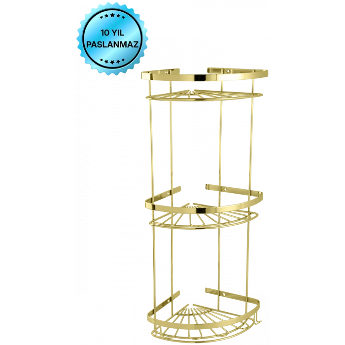 P10-042 Zirve Üçlü Süngerlik 304 Paslanmaz