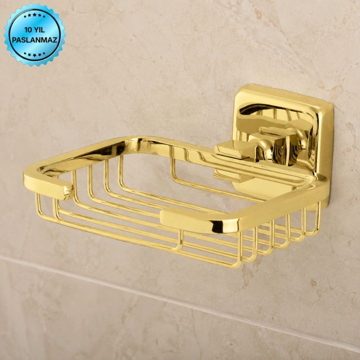 KU10-016 - DISTRIBUTEUR DE SAVON EN FIL MÉTALLIQUE ASSEMBLÉ CHROME