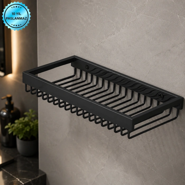 KU10-033 - LAMA SERİSİ ŞAMPUANLIK TEKLİ KROM 12X25