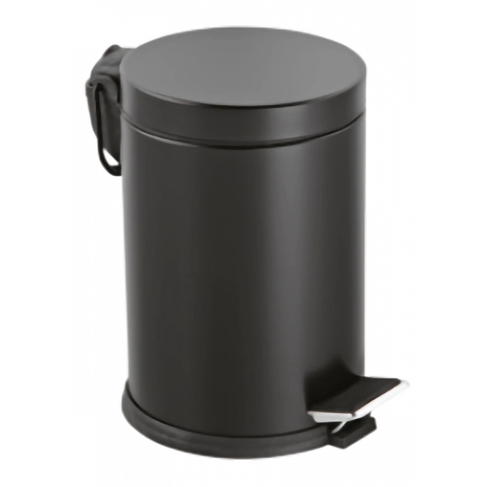 70-144 Pedallı Çöp Kovası 12LT Siyah