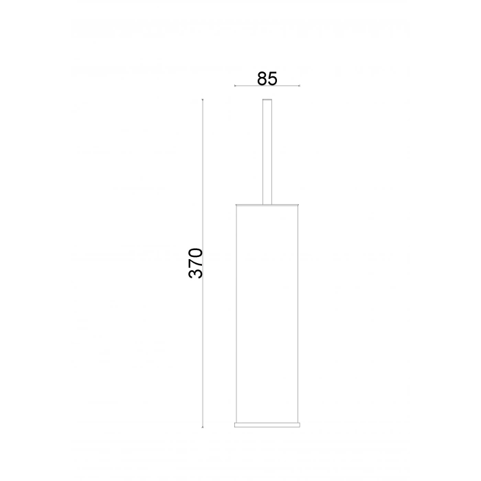 70-172 Mikro Eko Montajlı Klozet Fırçalık