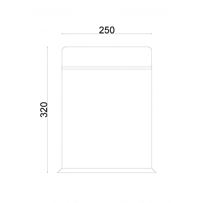 70-180 Pratik Çöp Kovası 8LT 430