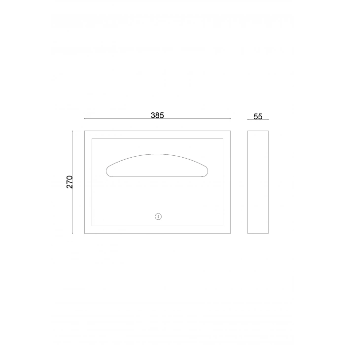 71-008 Klozet Kapak Örtüsü Dispanseri 304