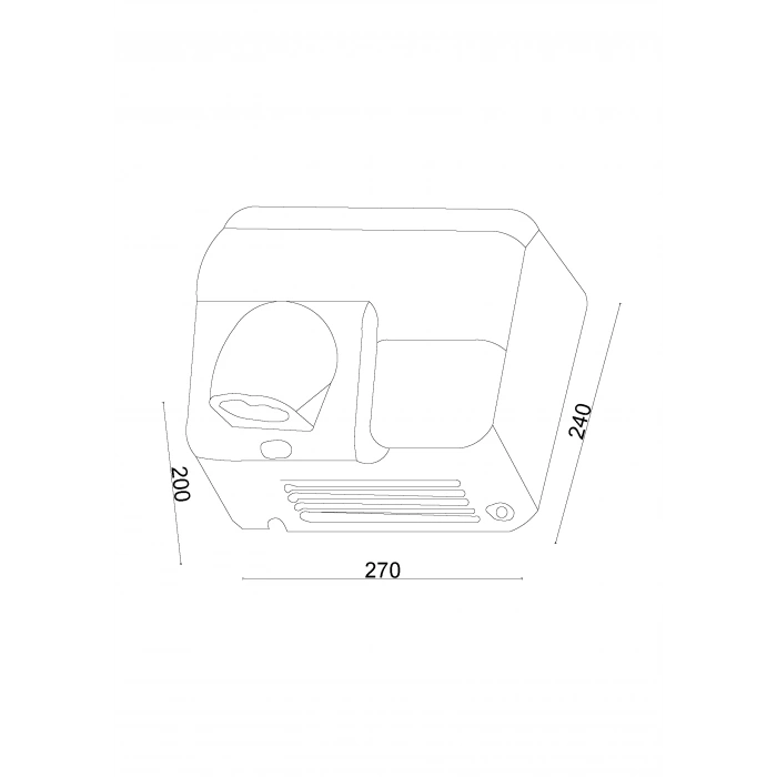 71-013 - FOTOSELLİ, 360D. DÖNERBAŞLI, 2500W, ÇELİK GÖVDELİ