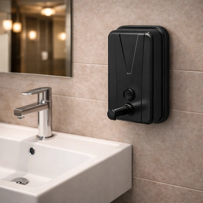 71-018 1000 ML Dikey Sabunluk Butonlu 304