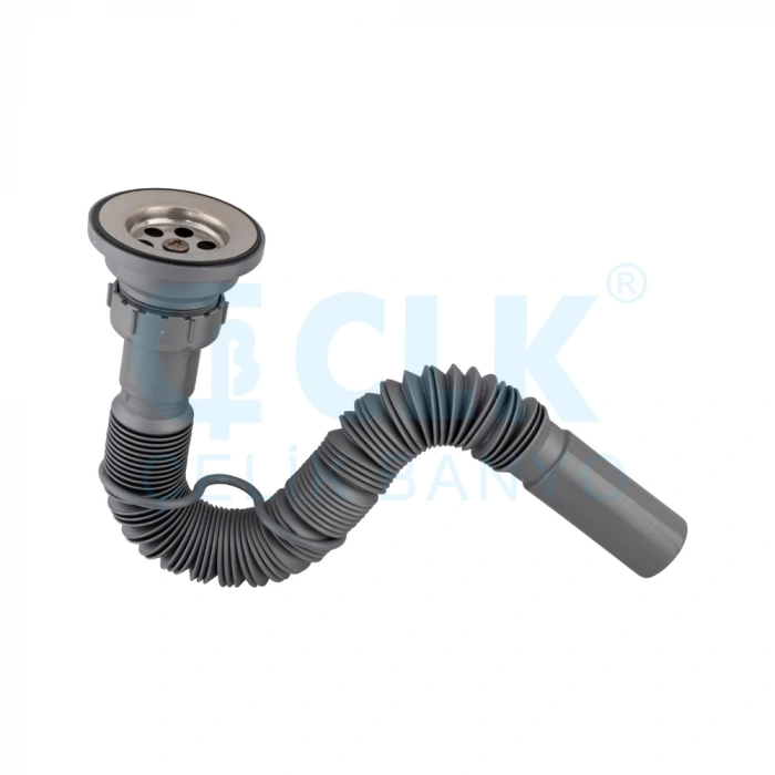 71-253 - Lüks körüklü lavabo evye sifonu Q32