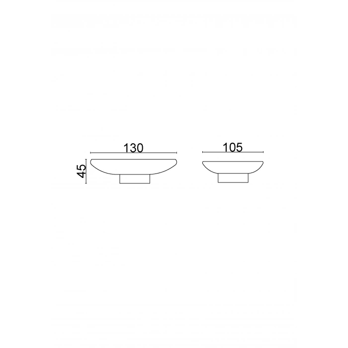 75-001 - OVAL SABUNLUK CAMI