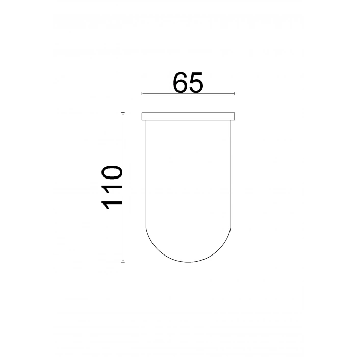 75-004 - UZUN DİŞ FIRÇALIK CAMI