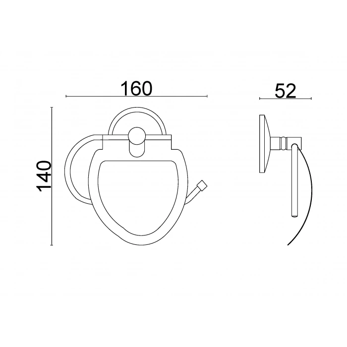 BS10-015 - PORTE-PAPIER BELLA AVEC COUVERTURE DE GALA
