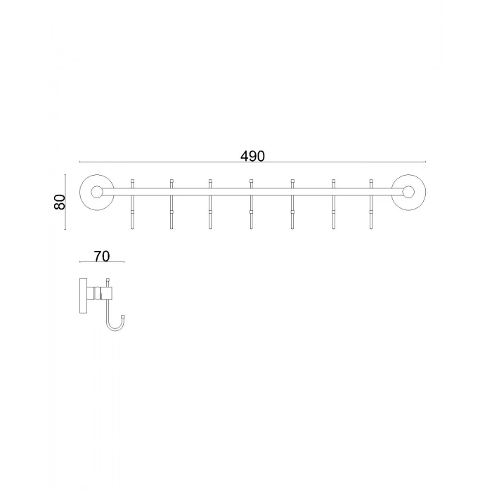 D10-013 Dilek Yedili Askılık