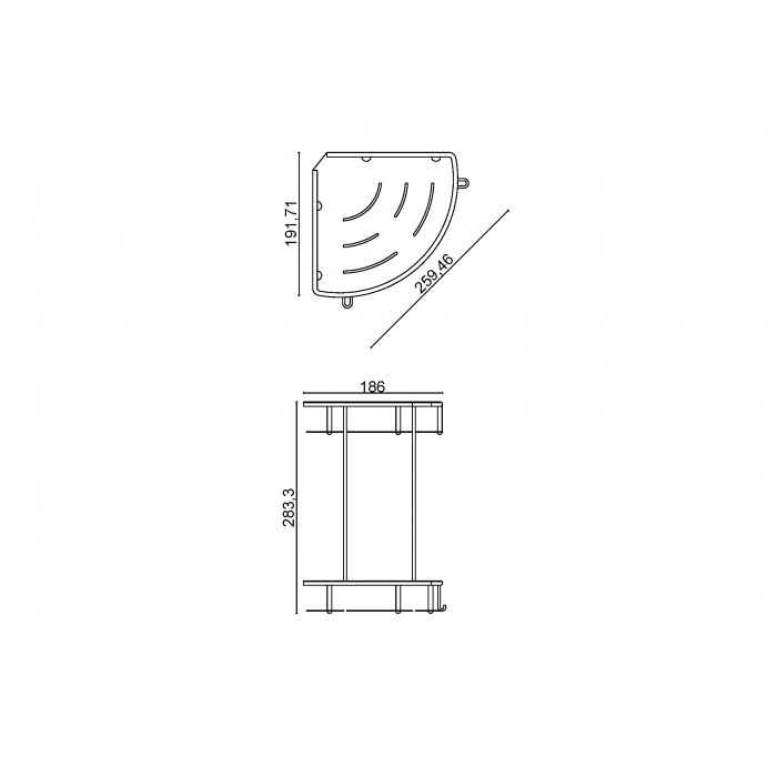 EKO10-021 - 304 PASLANMAZ İKİLİ 19X19
