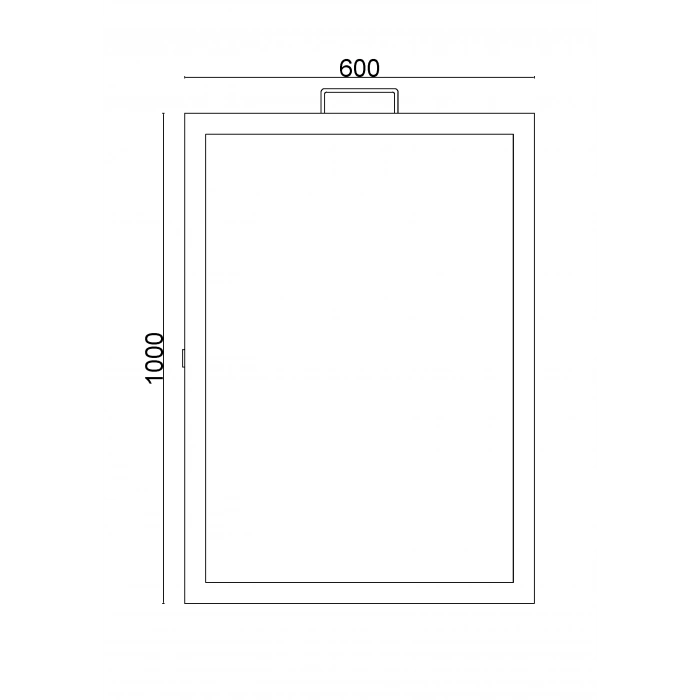 ENG-0050 Bedensel Engelli Ayna 60x100 - 5 ADET - 1 KOLİ