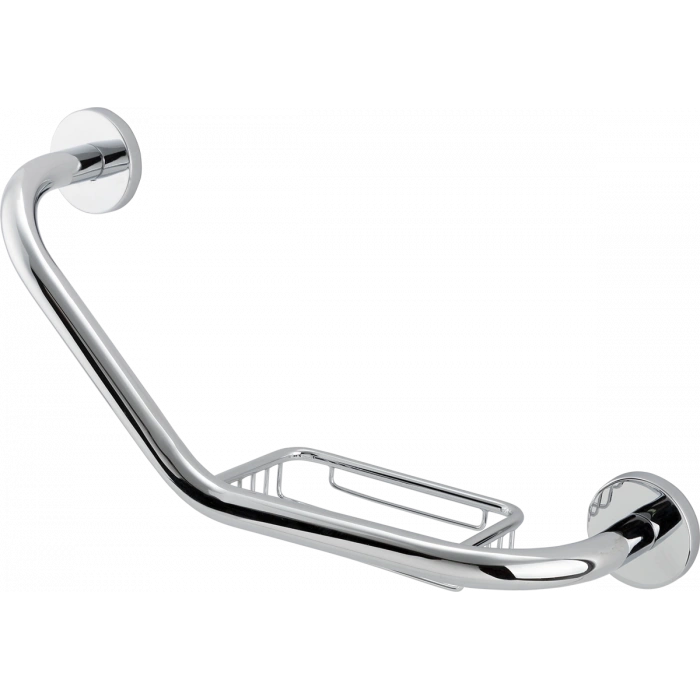 FL10-029 - POIGNÉE DE BAIGNOIRE AVEC PORTE-ÉPONGE 40 CM