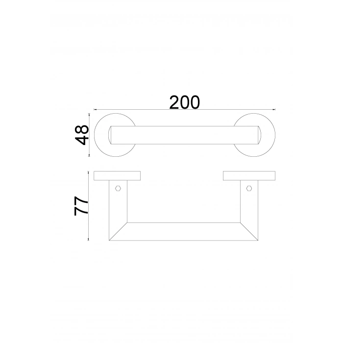 FL10-054 Küvet Kolu 17cm